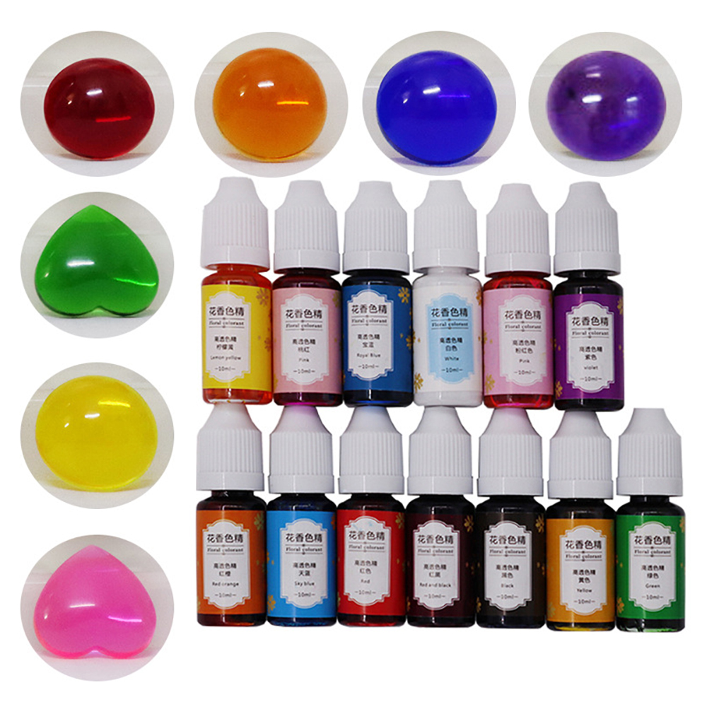 Flower Preservation Resin - 13 renk epoksi reçine Pigment DIY