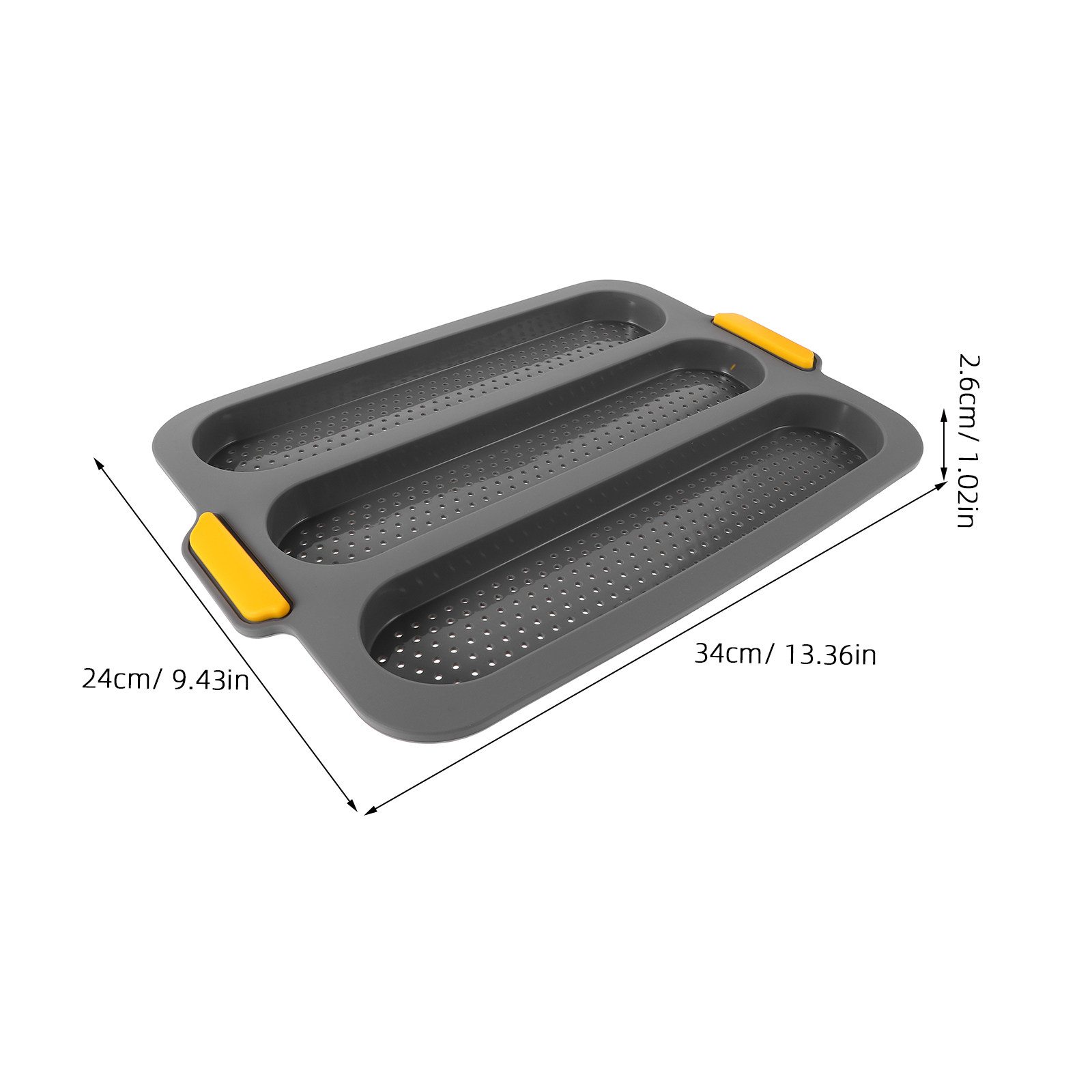 3 Yuvalı Silikon Baget Tavası, - Silicone Mold Tray incelemesi ve fiyatı