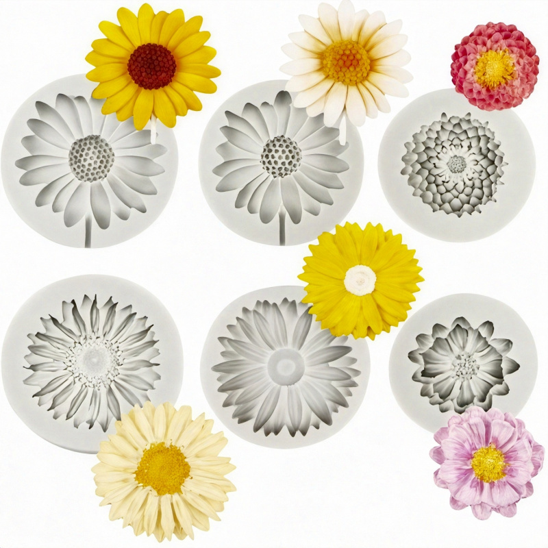 6 Parça, Ayçiçeği Papatya Sili - Resin Craft Ideas incelemesi ve fiyatı