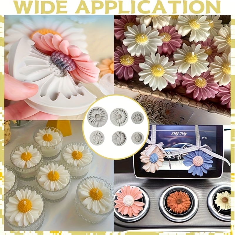 6 Parça, Ayçiçeği Papatya Sili - Resin Craft Ideas incelemesi ve fiyatı