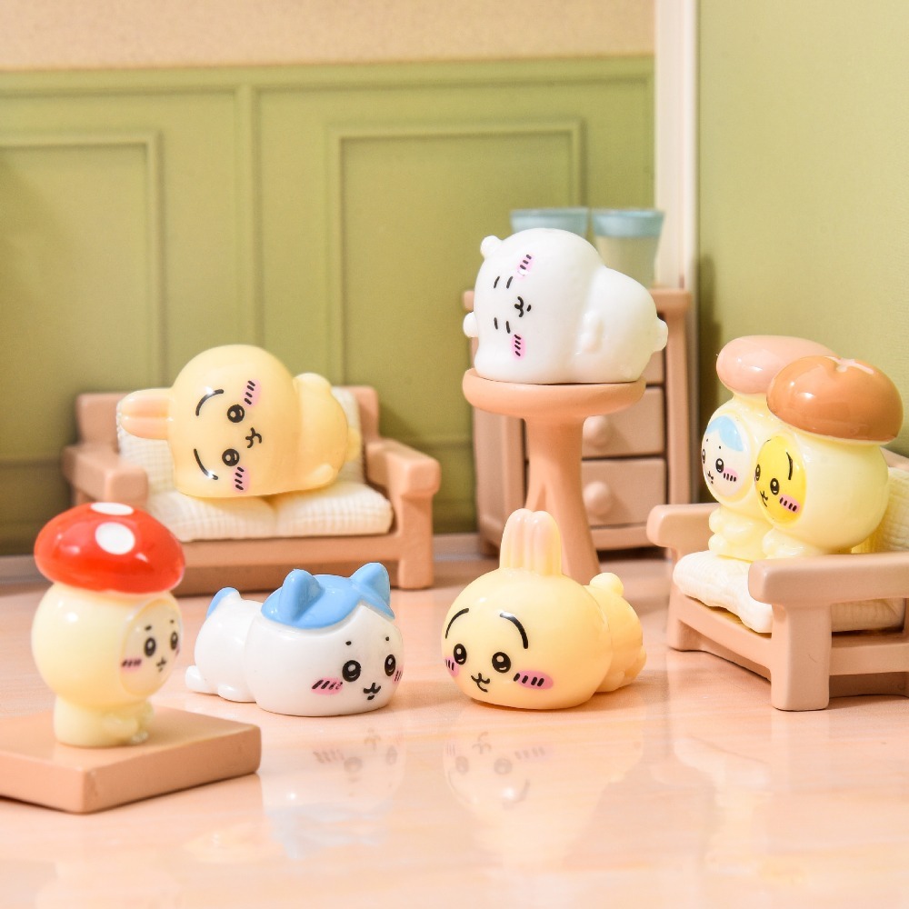 9PCS Kawaii Chiikawas Serisi R - Resin Craft Kit incelemesi ve fiyatı