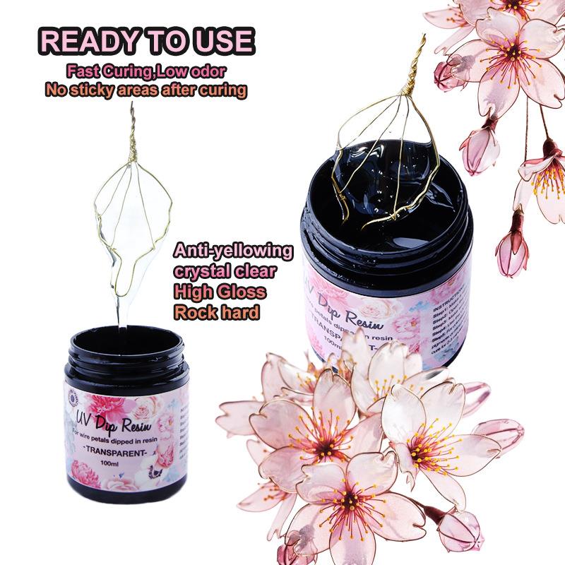 100 ml UV DIP Reçine Tutkal Te - Flower Preservation Resin incelemesi ve fiyatı