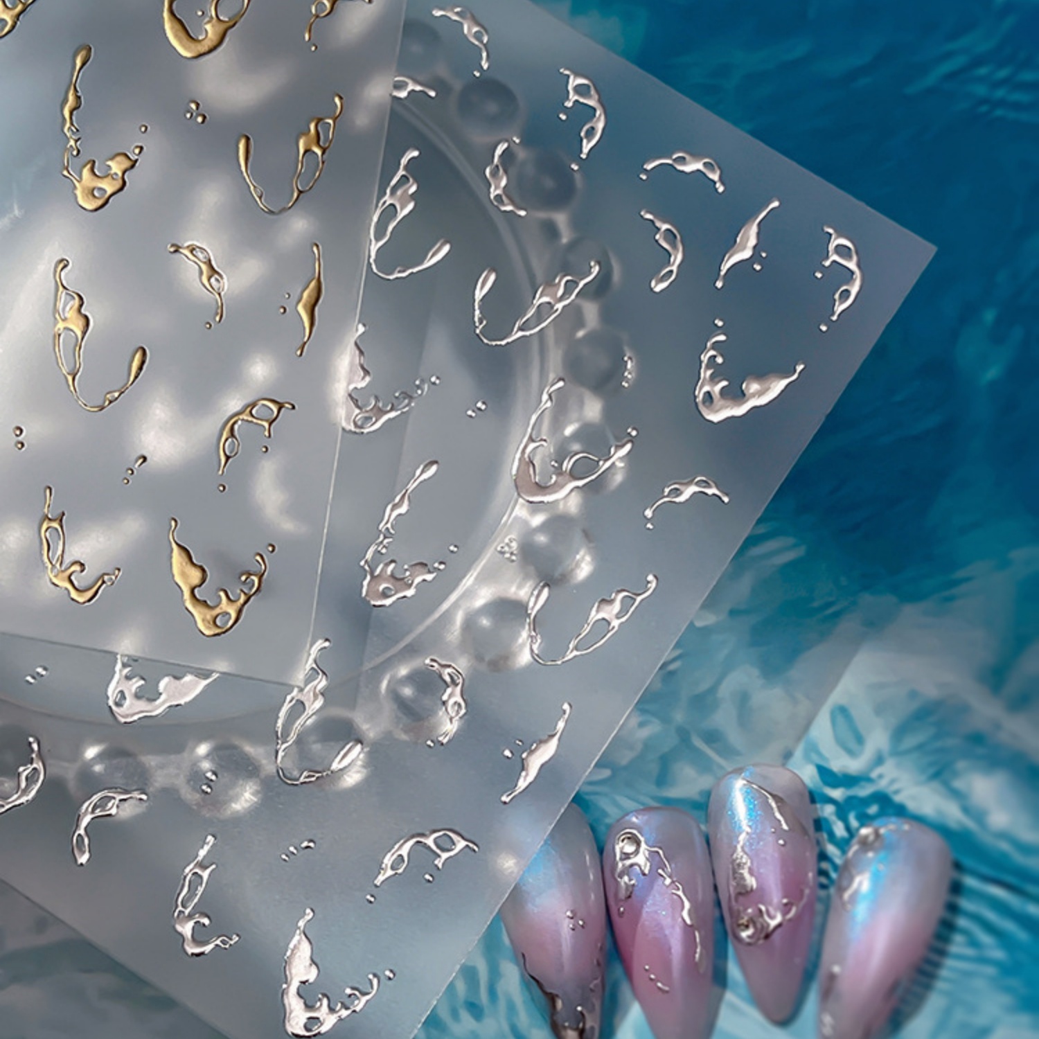 Altın Varaklı Su Dalgası 5D Tı - Gold Foil Flakes incelemesi ve fiyatı