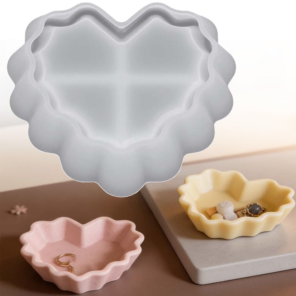 Kalp Şekli Plaka Saklama Kabı  - Silicone Mold Tray incelemesi ve fiyatı