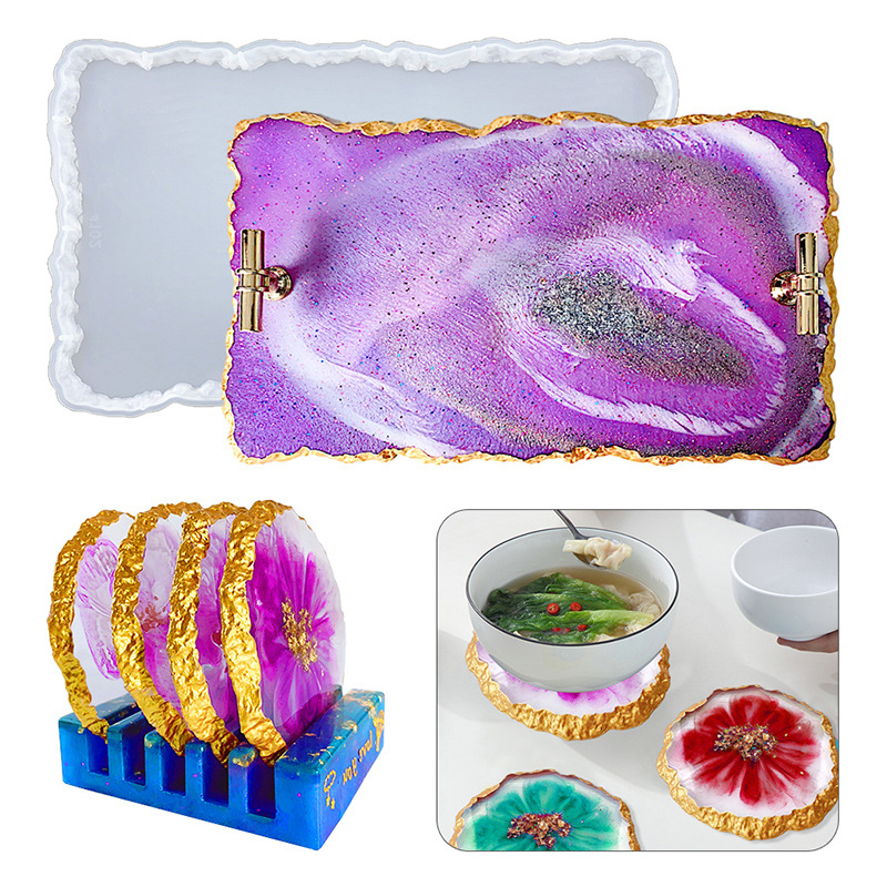 DM413 Drusy Coaster Reçine Kal - Resin Craft Ideas incelemesi ve fiyatı