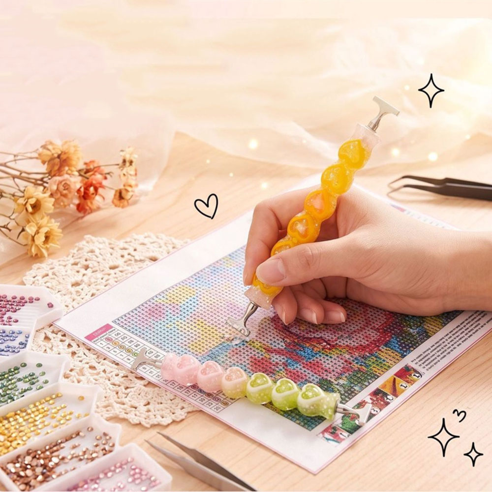 Yeni Kalp Şeklinde Elmas Boyam - Resin Craft Ideas incelemesi ve fiyatı