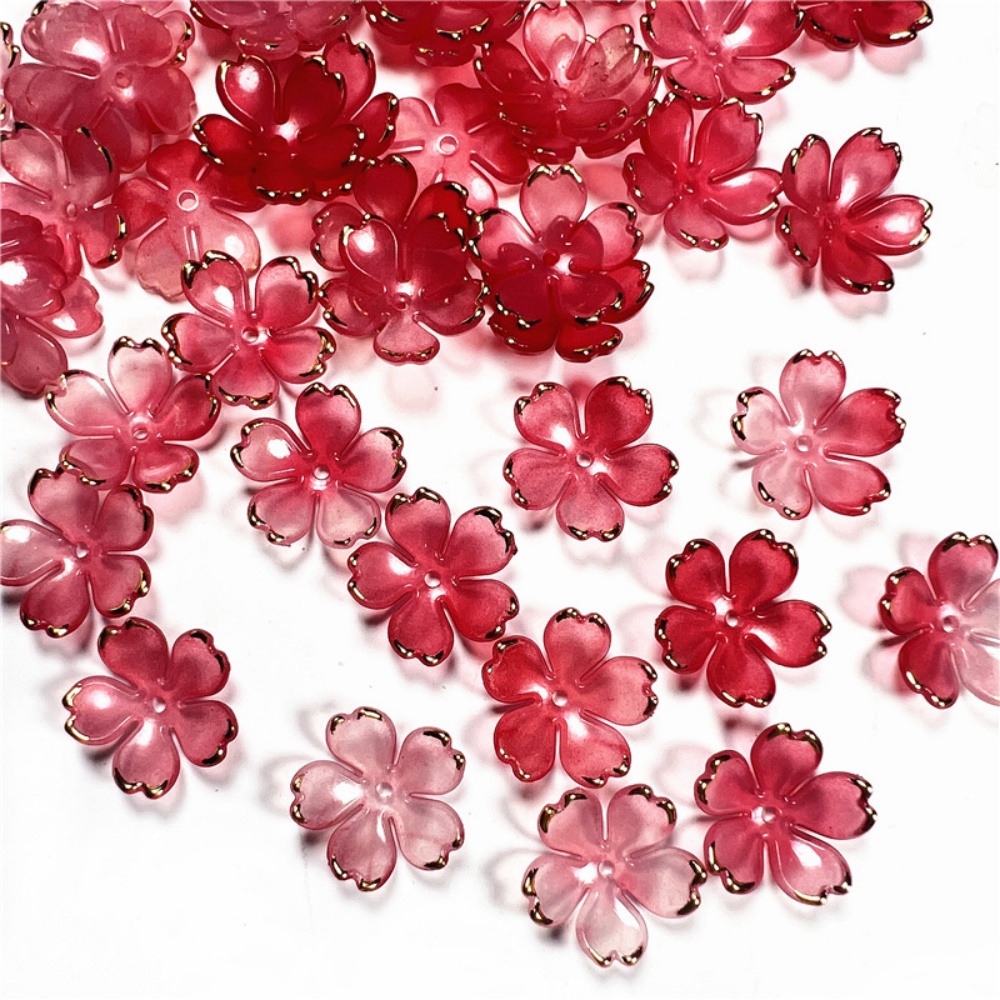 50 adet/lot 19mm Akrilik Kiraz - Flower Preservation Resin incelemesi ve fiyatı