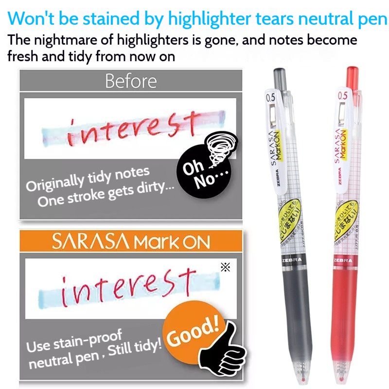 Japon ZEBRA SARASA Jel Kalemle - Pilot Pen G2 incelemesi ve fiyatı