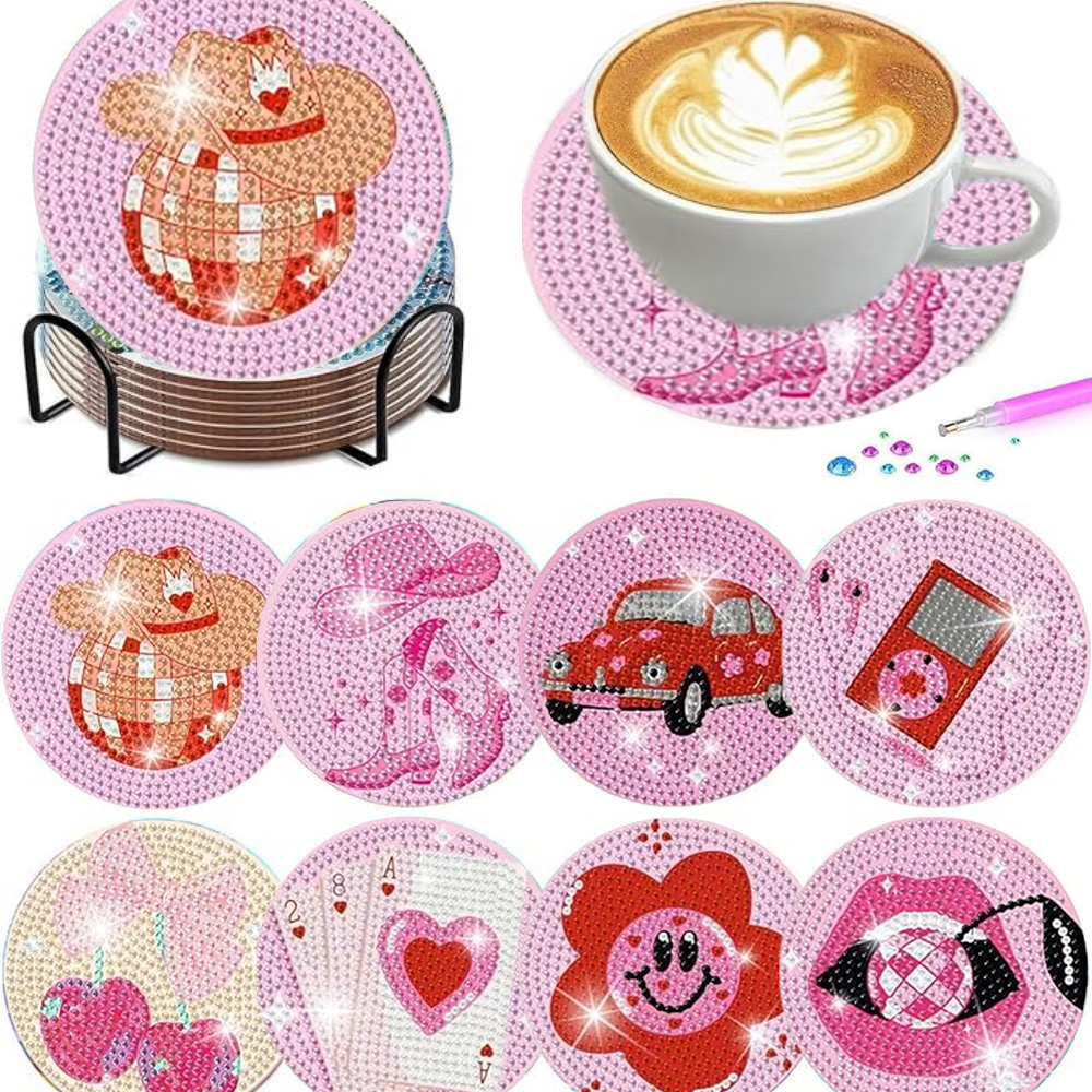 8 Adet/Set, Braketli Elmas Des - Resin Craft Kit incelemesi ve fiyatı